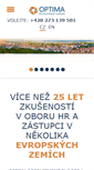Mobile Screenshot of optima-recruit.cz